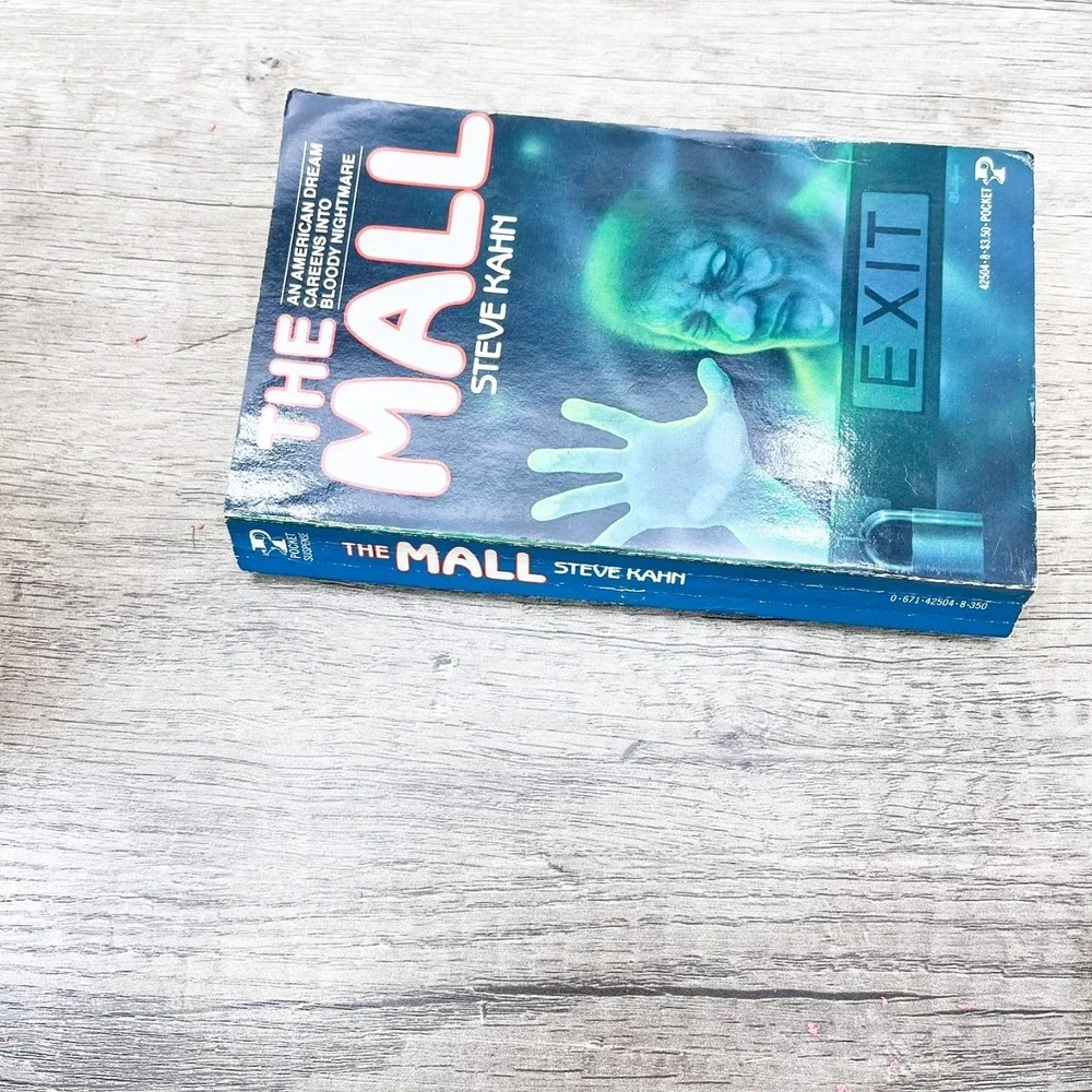 The Mall By Steve Kahn‎ 1983 Vintage Paperback Horror 1980s Mall Slaughter